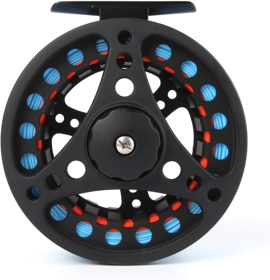 Aluminum Large Arbor Fly Reel Combo with Pre-Tied Leader