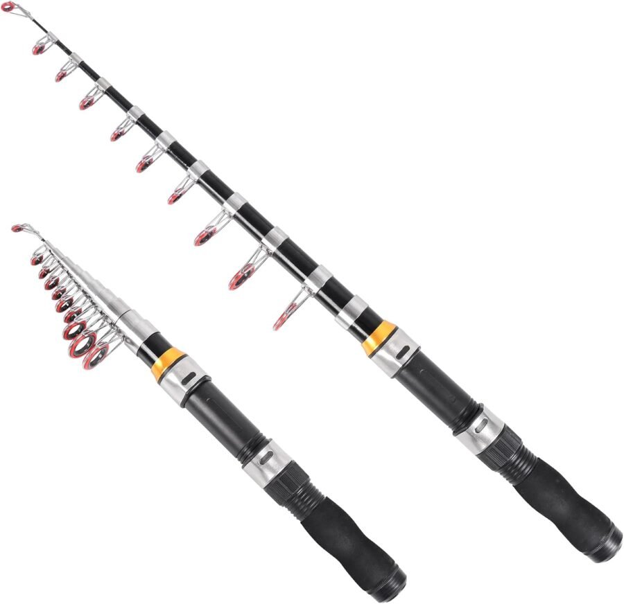 Compact Telescopic Fishing Rod