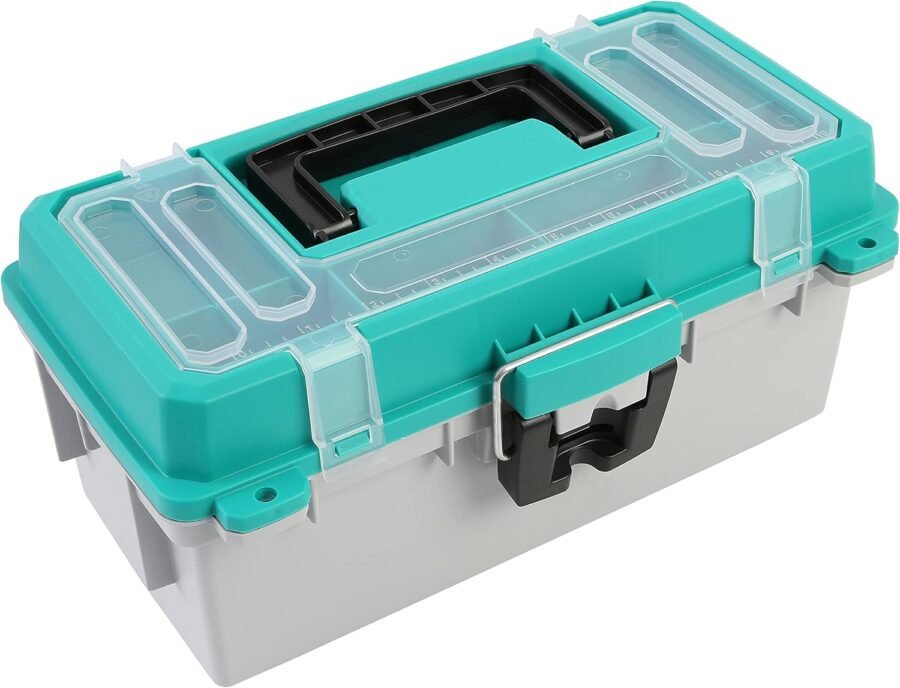 13-Inch Tackle Box Tool Craft Storage Organizer Made in USA