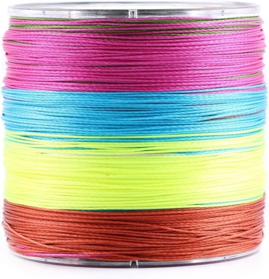 500m Multicolor 9-Strand Braided Line 15-100lb