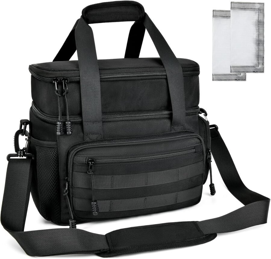 Water-Resistant Fishing Backpack with Pliers Storage